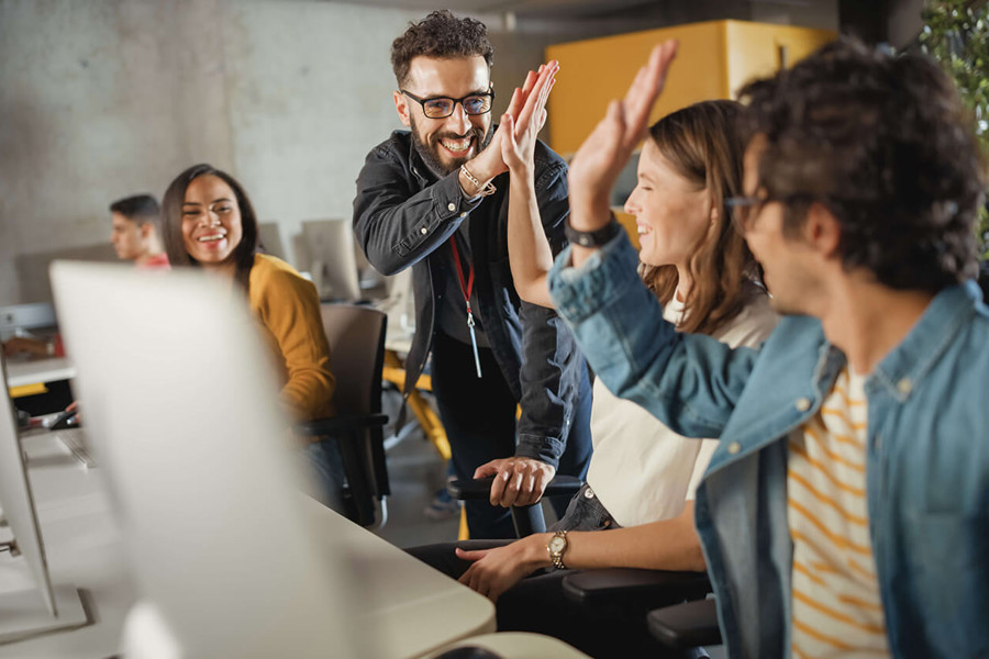 Cambio di carriera per un nuovo lavoro di squadra
