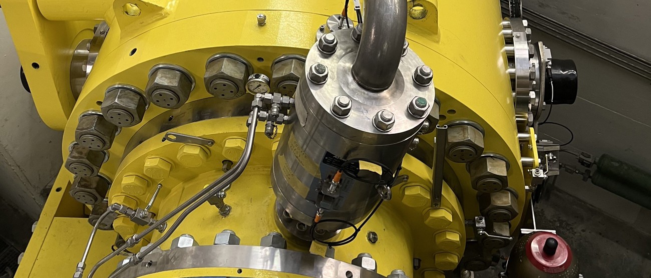 Gelbe Turbine – Erneuerung des Kraftwerks Campocologno erfolgreich abgeschlossen.