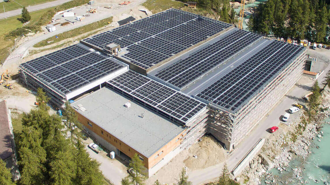 Impianto solare di S-chanf