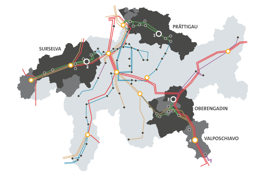 Gebiet Repower Grundversorgung Graubünden