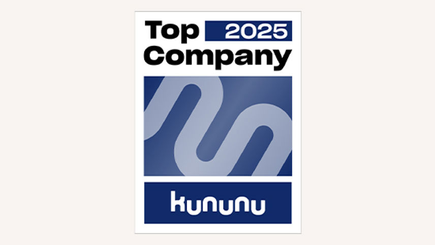 Etichetta Top Company 2024 di Kununu
