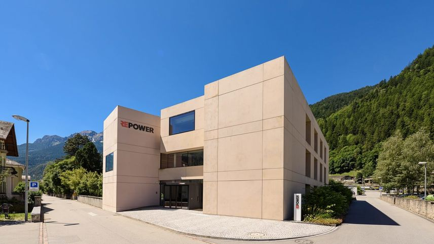 Repower-Hauptsitz in Poschiavo