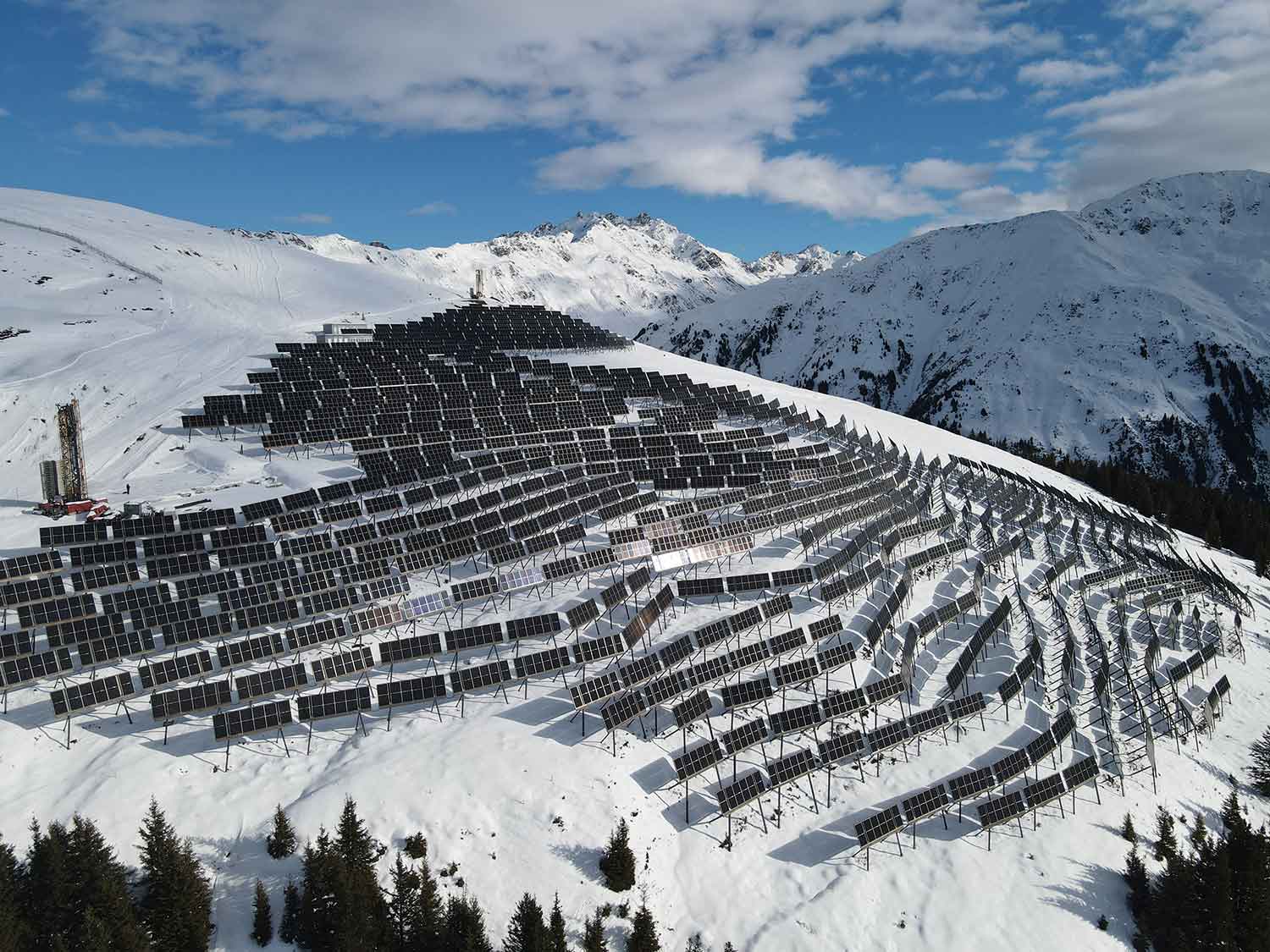 Madrisa Solar im Januar 2026