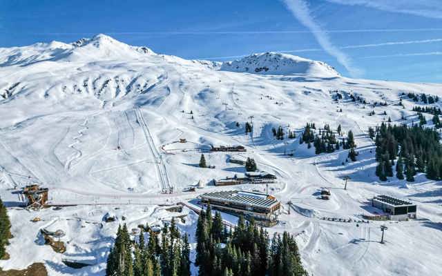 Il comprensorio sciistico Madrisa sopra Klosters