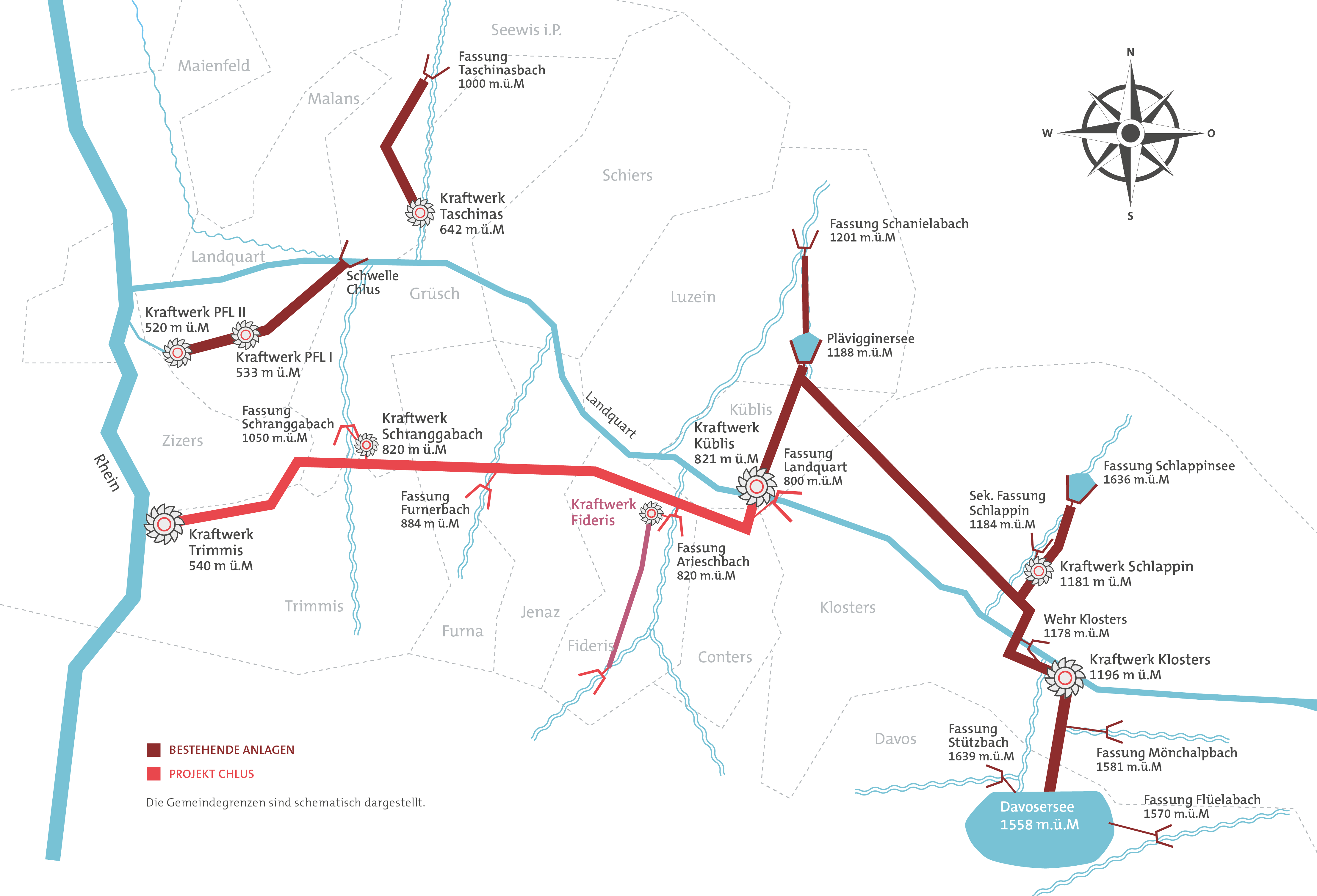 Il progetto Chlus nella grafica