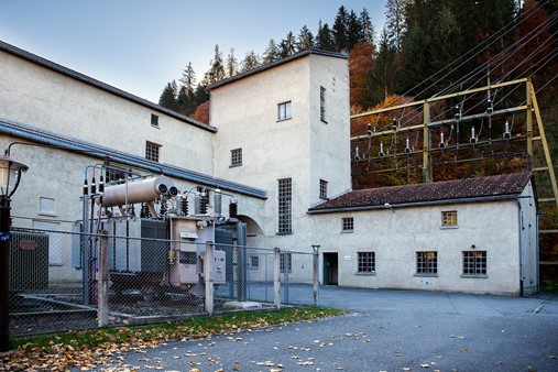 Das Kraftwerk Klosters von Repower