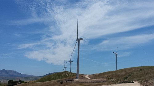 Windpark Buseto, Italien